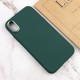 TPU чохол Bonbon Metal Style для Apple iPhone XS Max (6.5") Зелений / Pine green