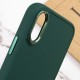 TPU чохол Bonbon Metal Style для Apple iPhone XS Max (6.5") Зелений / Pine green