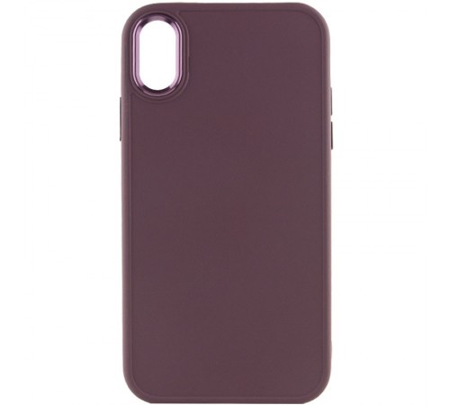 TPU чохол Bonbon Metal Style для Apple iPhone XS Max (6.5") Червоний / Red Brown TPU чохол Bonbon Metal Style для Apple iPhone XS Max (6.5") Червоний / Red Brown