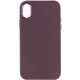 TPU чохол Bonbon Metal Style для Apple iPhone XS Max (6.5") Червоний / Red Brown