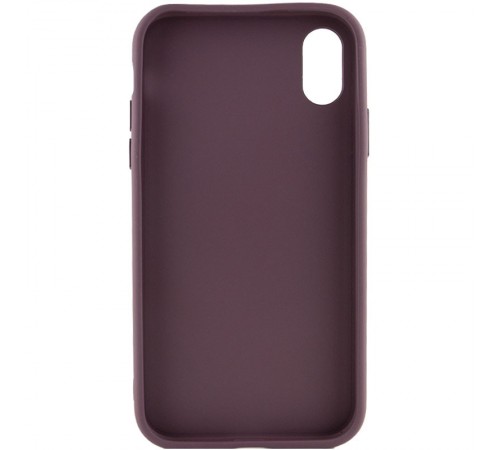 TPU чохол Bonbon Metal Style для Apple iPhone XS Max (6.5") Червоний / Red Brown TPU чохол Bonbon Metal Style для Apple iPhone XS Max (6.5") Червоний / Red Brown