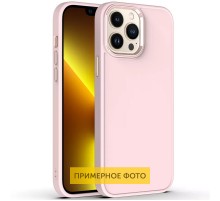 TPU чохол Bonbon Metal Style для Apple iPhone XS Max (6.5") Помаранчевий / Grapefruit