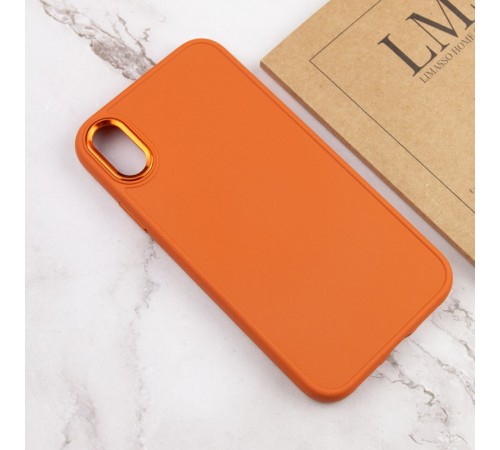 TPU чохол Bonbon Metal Style для Apple iPhone XS Max (6.5") Помаранчевий / Papaya TPU чохол Bonbon Metal Style для Apple iPhone XS Max (6.5") Помаранчевий / Papaya