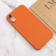 TPU чохол Bonbon Metal Style для Apple iPhone XS Max (6.5") Помаранчевий / Papaya