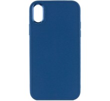 TPU чохол Bonbon Metal Style для Apple iPhone XS Max (6.5") Синій / Denim Blue
