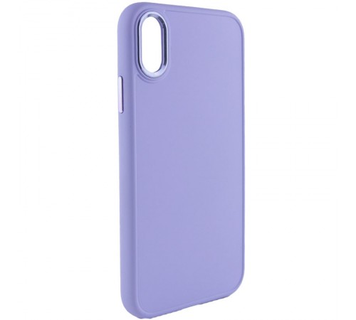 TPU чохол Bonbon Metal Style для Apple iPhone XS Max (6.5") Бузковий / Dasheen TPU чохол Bonbon Metal Style для Apple iPhone XS Max (6.5") Бузковий / Dasheen