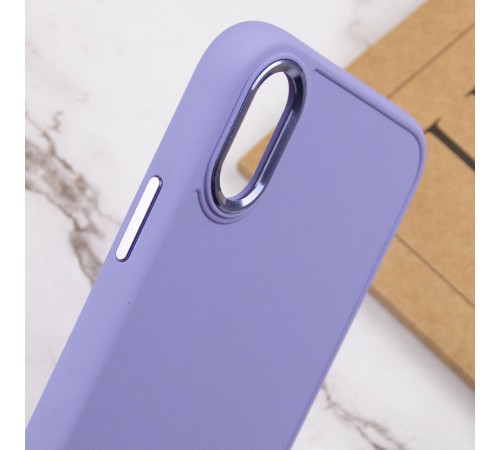 TPU чохол Bonbon Metal Style для Apple iPhone XS Max (6.5") Бузковий / Dasheen TPU чохол Bonbon Metal Style для Apple iPhone XS Max (6.5") Бузковий / Dasheen