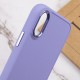 TPU чохол Bonbon Metal Style для Apple iPhone XS Max (6.5") Бузковий / Dasheen