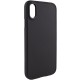 TPU чохол Bonbon Metal Style для Apple iPhone XS Max (6.5") Чорний / Black