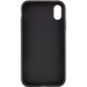 TPU чохол Bonbon Metal Style для Apple iPhone XS Max (6.5") Чорний / Black