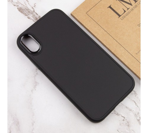 TPU чохол Bonbon Metal Style для Apple iPhone XS Max (6.5") Чорний / Black TPU чохол Bonbon Metal Style для Apple iPhone XS Max (6.5") Чорний / Black