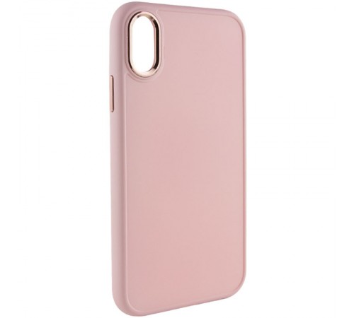 TPU чохол Bonbon Metal Style для Apple iPhone XS Max (6.5") Рожевий / Light pink TPU чохол Bonbon Metal Style для Apple iPhone XS Max (6.5") Рожевий / Light pink