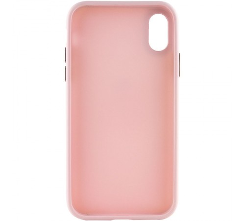 TPU чохол Bonbon Metal Style для Apple iPhone XS Max (6.5") Рожевий / Light pink TPU чохол Bonbon Metal Style для Apple iPhone XS Max (6.5") Рожевий / Light pink