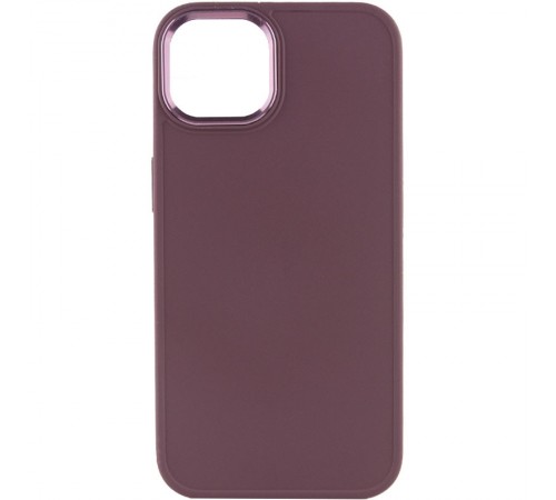 TPU чохол Bonbon Metal Style для Apple iPhone 11 (6.1") Бордовий / Plum TPU чохол Bonbon Metal Style для Apple iPhone 11 (6.1") Бордовий / Plum