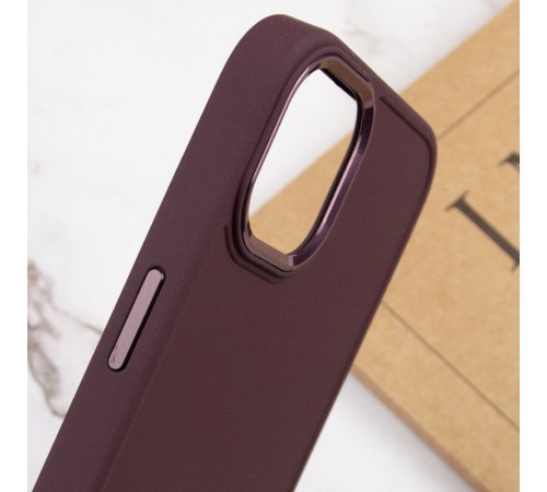 TPU чохол Bonbon Metal Style для Apple iPhone 11 (6.1") Бордовий / Plum TPU чохол Bonbon Metal Style для Apple iPhone 11 (6.1") Бордовий / Plum