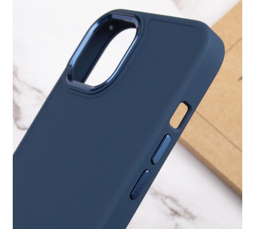 TPU чохол Bonbon Metal Style для Apple iPhone 11 (6.1") Синій / Cosmos blue TPU чохол Bonbon Metal Style для Apple iPhone 11 (6.1") Синій / Cosmos blue