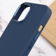 TPU чохол Bonbon Metal Style для Apple iPhone 11 (6.1") Синій / Cosmos blue