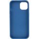 TPU чохол Bonbon Metal Style для Apple iPhone 11 (6.1") Синій / Denim Blue