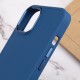TPU чохол Bonbon Metal Style для Apple iPhone 11 (6.1") Синій / Denim Blue