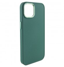 TPU чохол Bonbon Metal Style для Apple iPhone 11 (6.1") Зелений / Army green
