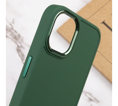 TPU чохол Bonbon Metal Style для Apple iPhone 11 (6.1") Зелений / Army green TPU чохол Bonbon Metal Style для Apple iPhone 11 (6.1") Зелений / Army green
