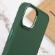 TPU чохол Bonbon Metal Style для Apple iPhone 11 (6.1") Зелений / Army green