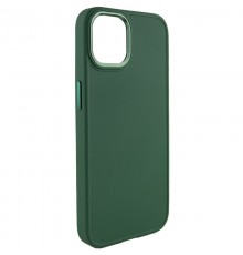 TPU чохол Bonbon Metal Style для Apple iPhone 11 (6.1") Зелений / Pine green