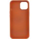 TPU чохол Bonbon Metal Style для Apple iPhone 11 Pro Max (6.5") Помаранчевий / Papaya