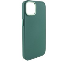 TPU чохол Bonbon Metal Style для Apple iPhone 12 Pro Max (6.7") Зелений / Army green