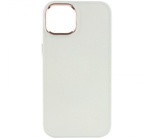 TPU чохол Bonbon Metal Style для Apple iPhone 13 (6.1") Білий / White TPU чохол Bonbon Metal Style для Apple iPhone 13 (6.1") Білий / White