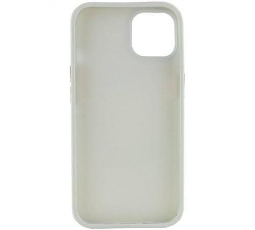TPU чохол Bonbon Metal Style для Apple iPhone 13 (6.1") Білий / White TPU чохол Bonbon Metal Style для Apple iPhone 13 (6.1") Білий / White
