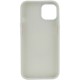 TPU чохол Bonbon Metal Style для Apple iPhone 13 (6.1") Білий / White