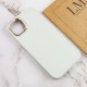 TPU чохол Bonbon Metal Style для Apple iPhone 13 (6.1") Білий / White
