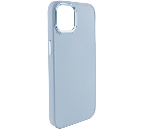 TPU чохол Bonbon Metal Style для Apple iPhone 13 (6.1") Блакитний / Mist blue TPU чохол Bonbon Metal Style для Apple iPhone 13 (6.1") Блакитний / Mist blue