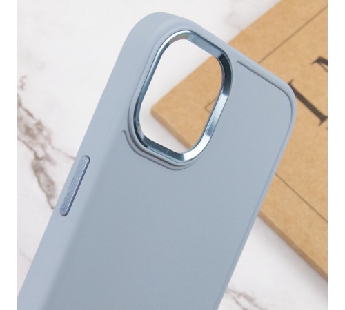 TPU чохол Bonbon Metal Style для Apple iPhone 13 (6.1") Блакитний / Mist blue TPU чохол Bonbon Metal Style для Apple iPhone 13 (6.1") Блакитний / Mist blue