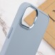 TPU чохол Bonbon Metal Style для Apple iPhone 13 (6.1") Блакитний / Mist blue