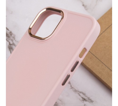 TPU чохол Bonbon Metal Style для Apple iPhone 13 (6.1") Рожевий / Light pink TPU чохол Bonbon Metal Style для Apple iPhone 13 (6.1") Рожевий / Light pink