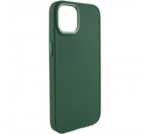 TPU чохол Bonbon Metal Style для Apple iPhone 13 (6.1") Зелений / Pine green TPU чохол Bonbon Metal Style для Apple iPhone 13 (6.1") Зелений / Pine green