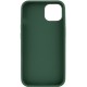 TPU чохол Bonbon Metal Style для Apple iPhone 13 (6.1") Зелений / Pine green