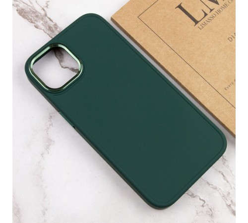 TPU чохол Bonbon Metal Style для Apple iPhone 13 (6.1") Зелений / Pine green TPU чохол Bonbon Metal Style для Apple iPhone 13 (6.1") Зелений / Pine green