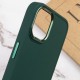 TPU чохол Bonbon Metal Style для Apple iPhone 13 (6.1") Зелений / Pine green