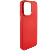 TPU чохол Bonbon Metal Style для Apple iPhone 13 Pro (6.1") Червоний / Red