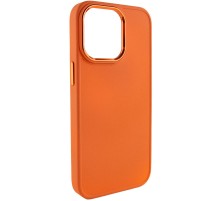 TPU чохол Bonbon Metal Style для Apple iPhone 13 Pro (6.1") Помаранчевий / Papaya
