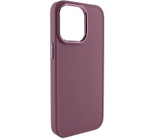 TPU чохол Bonbon Metal Style для Apple iPhone 13 Pro (6.1") Бордовий / Plum
