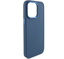 TPU чохол Bonbon Metal Style для Apple iPhone 13 Pro (6.1") Синій / Denim Blue