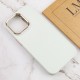 TPU чохол Bonbon Metal Style для Apple iPhone 13 Pro (6.1") Білий / White