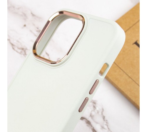 TPU чохол Bonbon Metal Style для Apple iPhone 13 Pro (6.1") Білий / White TPU чохол Bonbon Metal Style для Apple iPhone 13 Pro (6.1") Білий / White