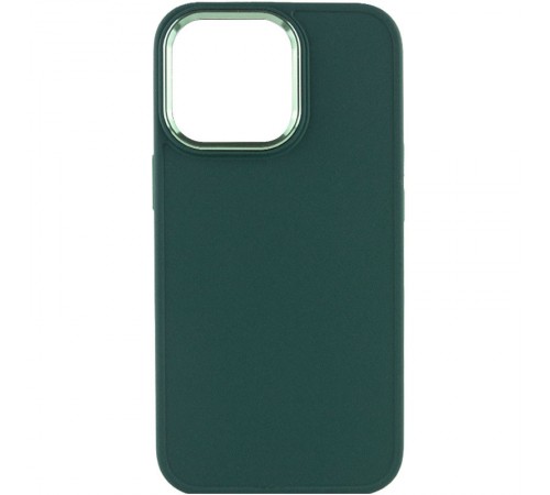 TPU чохол Bonbon Metal Style для Apple iPhone 13 Pro (6.1") Зелений / Pine green TPU чохол Bonbon Metal Style для Apple iPhone 13 Pro (6.1") Зелений / Pine green