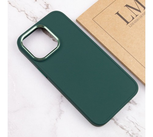 TPU чохол Bonbon Metal Style для Apple iPhone 13 Pro (6.1") Зелений / Pine green TPU чохол Bonbon Metal Style для Apple iPhone 13 Pro (6.1") Зелений / Pine green