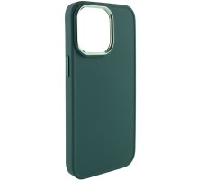 TPU чохол Bonbon Metal Style для Apple iPhone 13 Pro Max (6.7") Зелений / Pine green